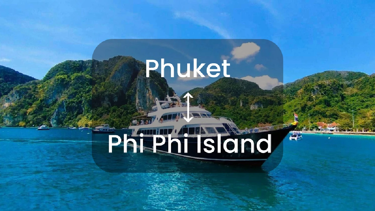 Ferry Transfer to Phi Phi island from Phuket