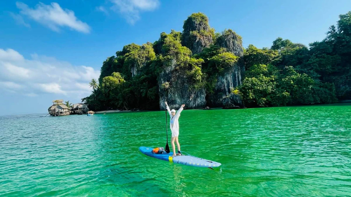 Paddle Board to Koh Maphrao Chumphon