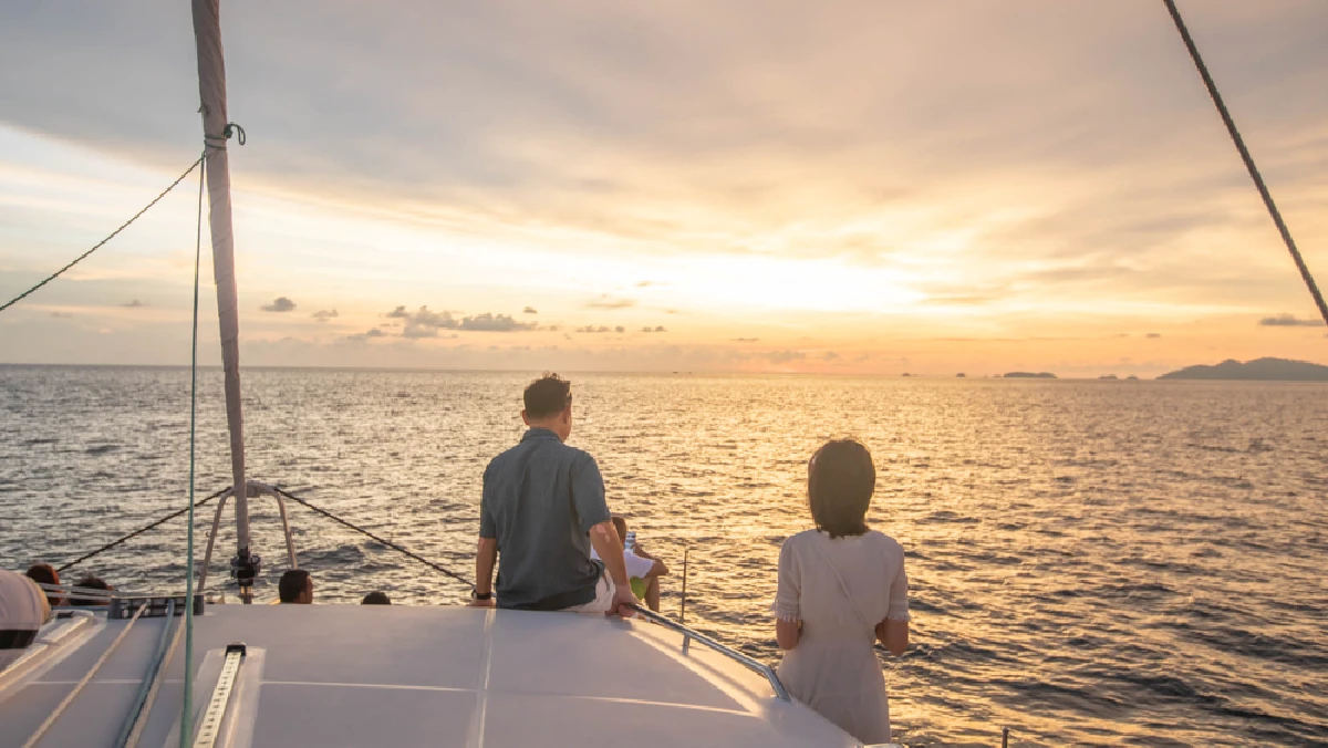 Sunset Trip by Sailing Yacht from Koh Lipe Island