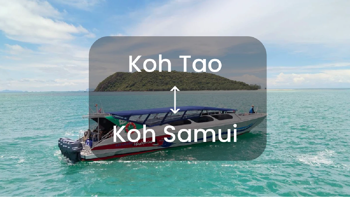 Speedboat Ticket Koh Tao - Koh Samui by Lomlahkkhirin