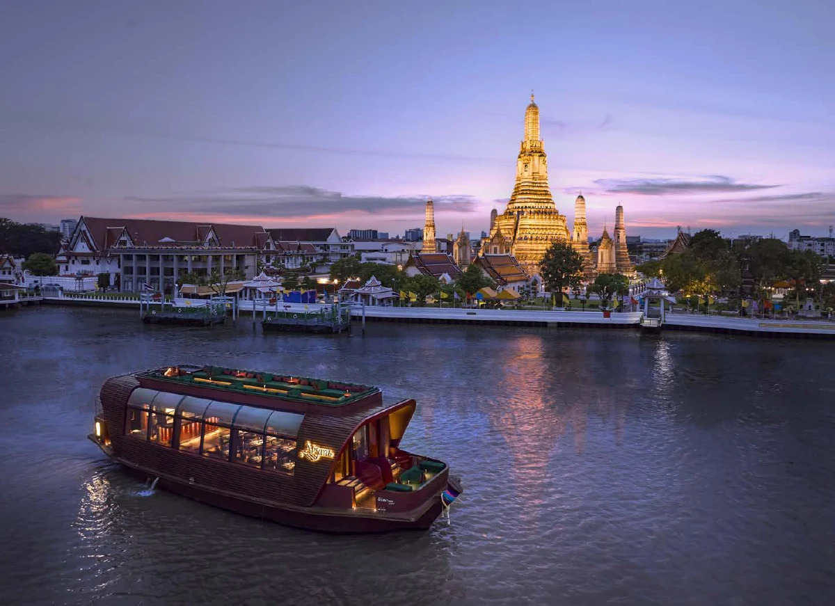 ล่องเรือรับประทานอาหารเย็นสุดหรูกับเรือ อัปสรา