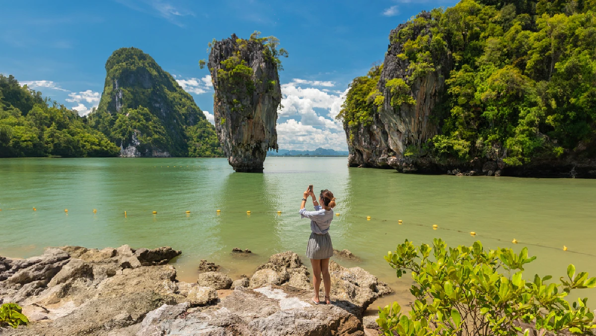 James Bond island tour - Khai island by speedboat from Phuket 