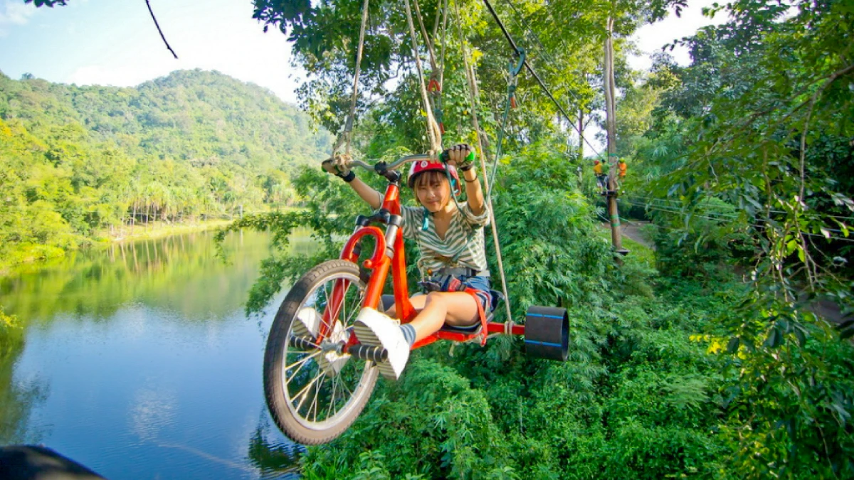 Tree Top Adventure Park Kanchanaburi