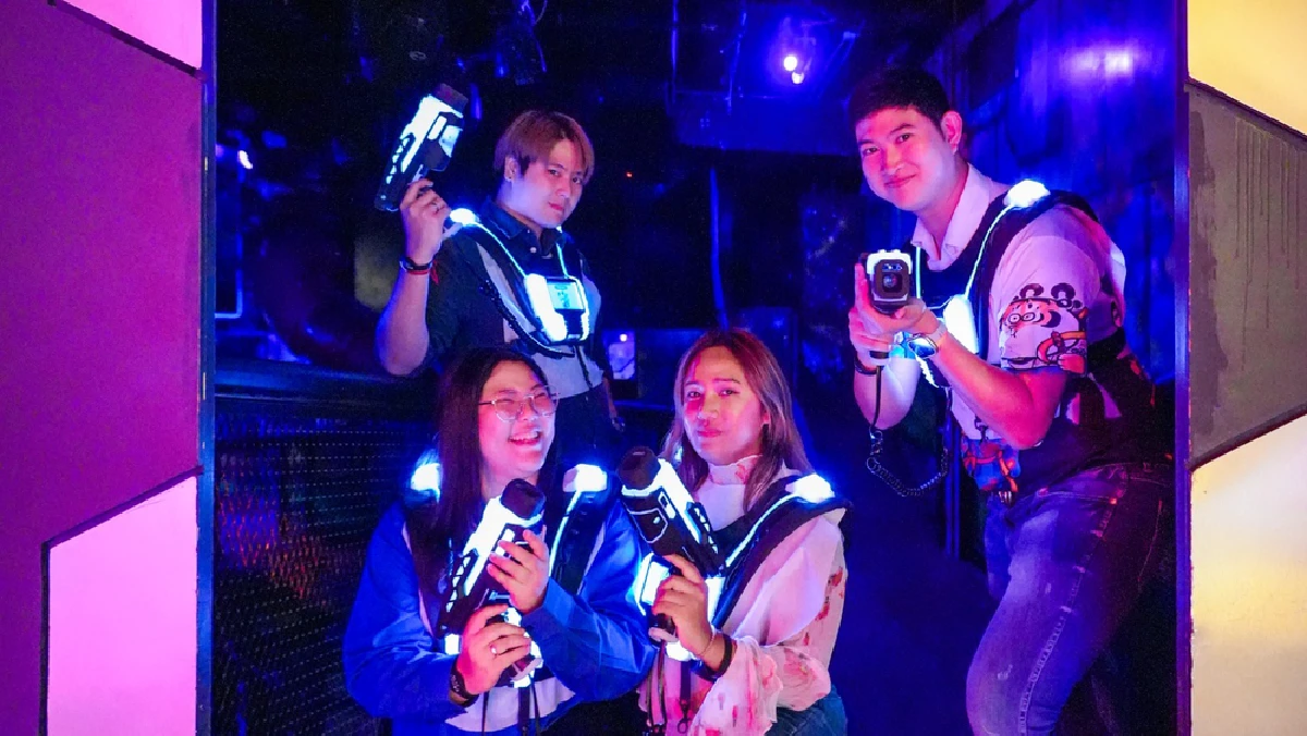 Play Square Laser Tag at Central Eastville