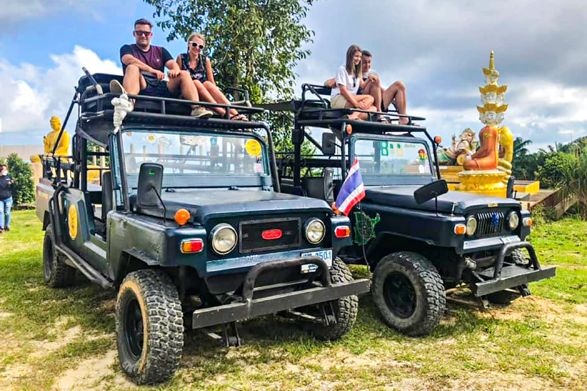 Koh Samui Full Day Jeep Riding Safari Jungle Joined Tour