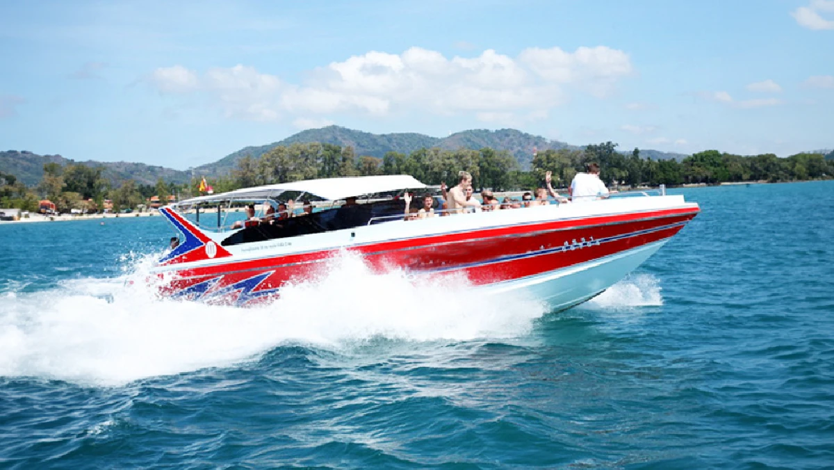 Speedboat Day Tour to Koh Hey Coral Island from Phuket