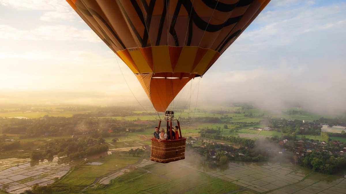 Hot Air Balloon Adventure from Balloon Clubhouse Chiang Mai