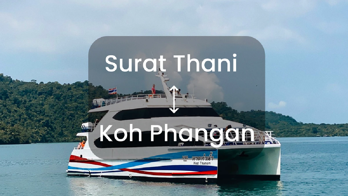 High Speed Catamaran Ticket between Koh Phi Phi and Koh Phangan by Lomprayah