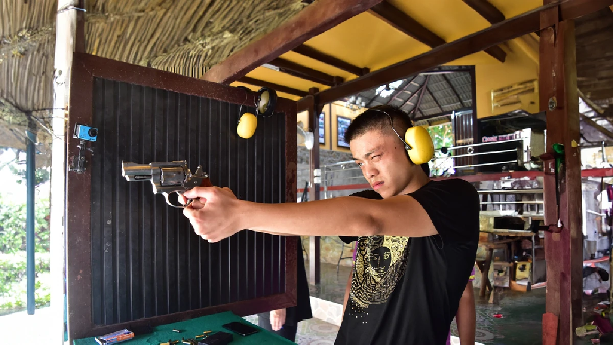 Gun Shooting Stadium in Pattaya