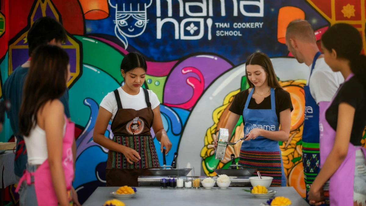 Thai Cooking Class at Mama Noi Thai Cookery School Chiang Mai