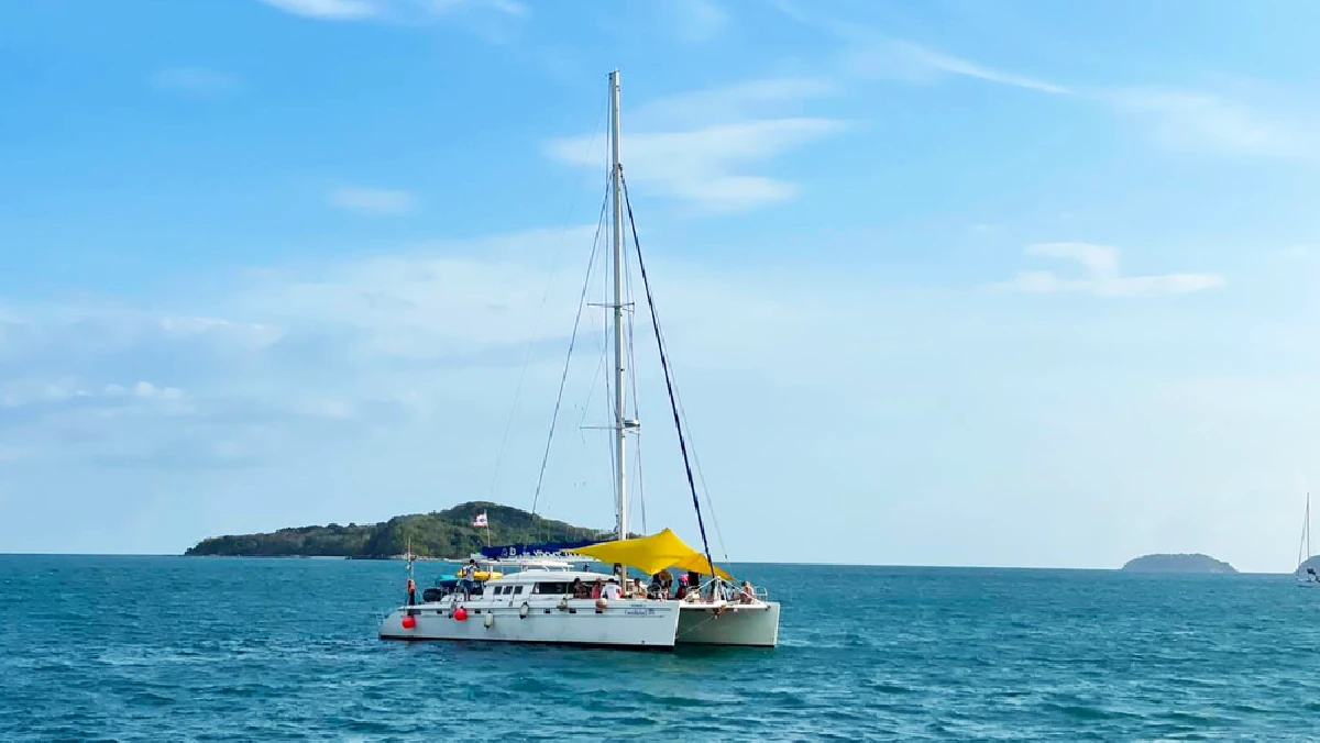 Koh Khai island Day Trip by Sailing yacht