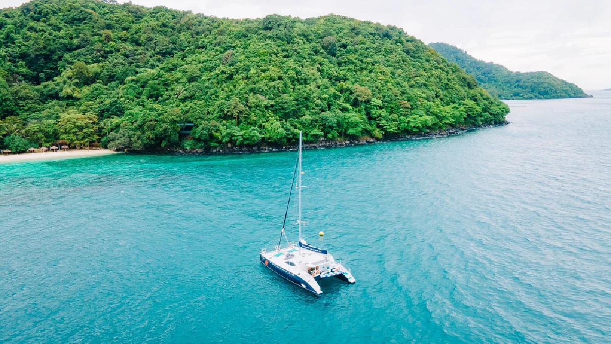 Banana Beach by Private Sailing Yacht