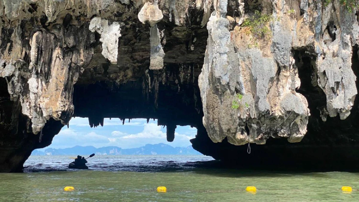 Monkey Cave and James Bond Island Tour by Longtail Boat from Krabi