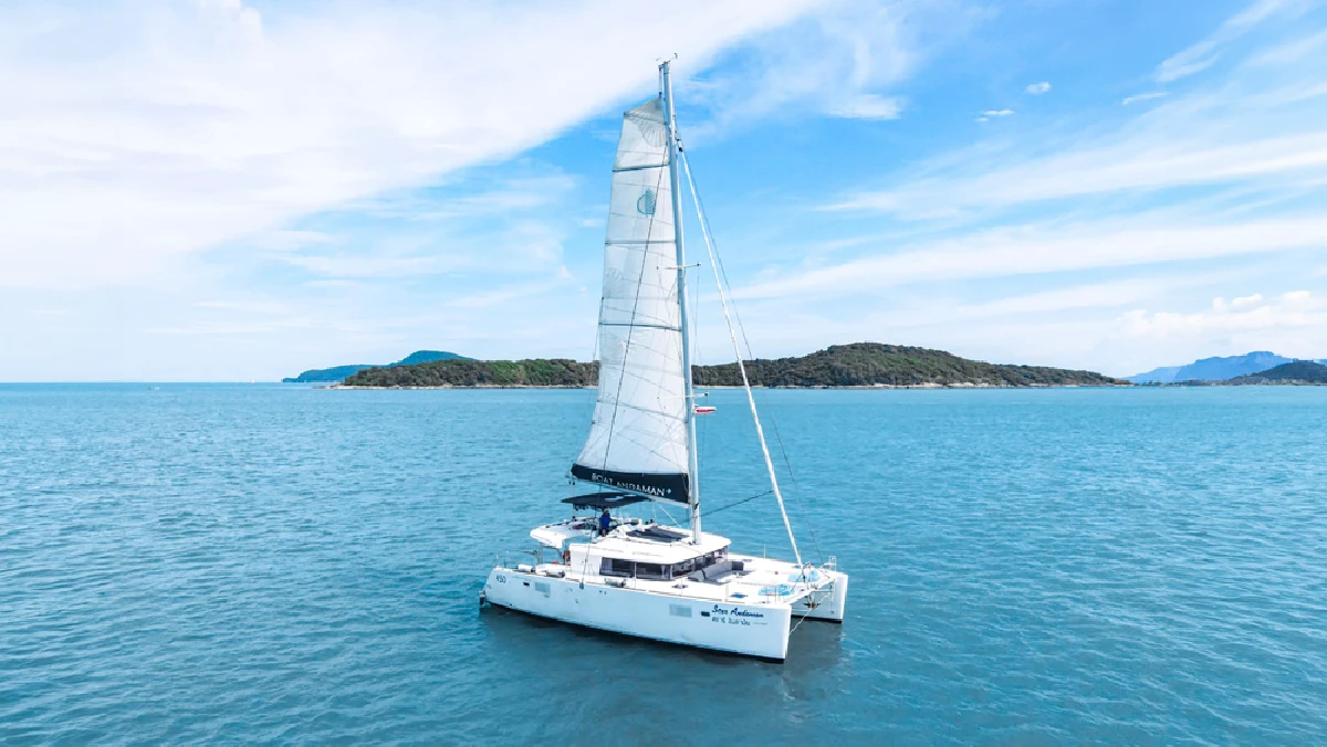 Half day trip by Yacht in Phuket to Coral island and sunset 