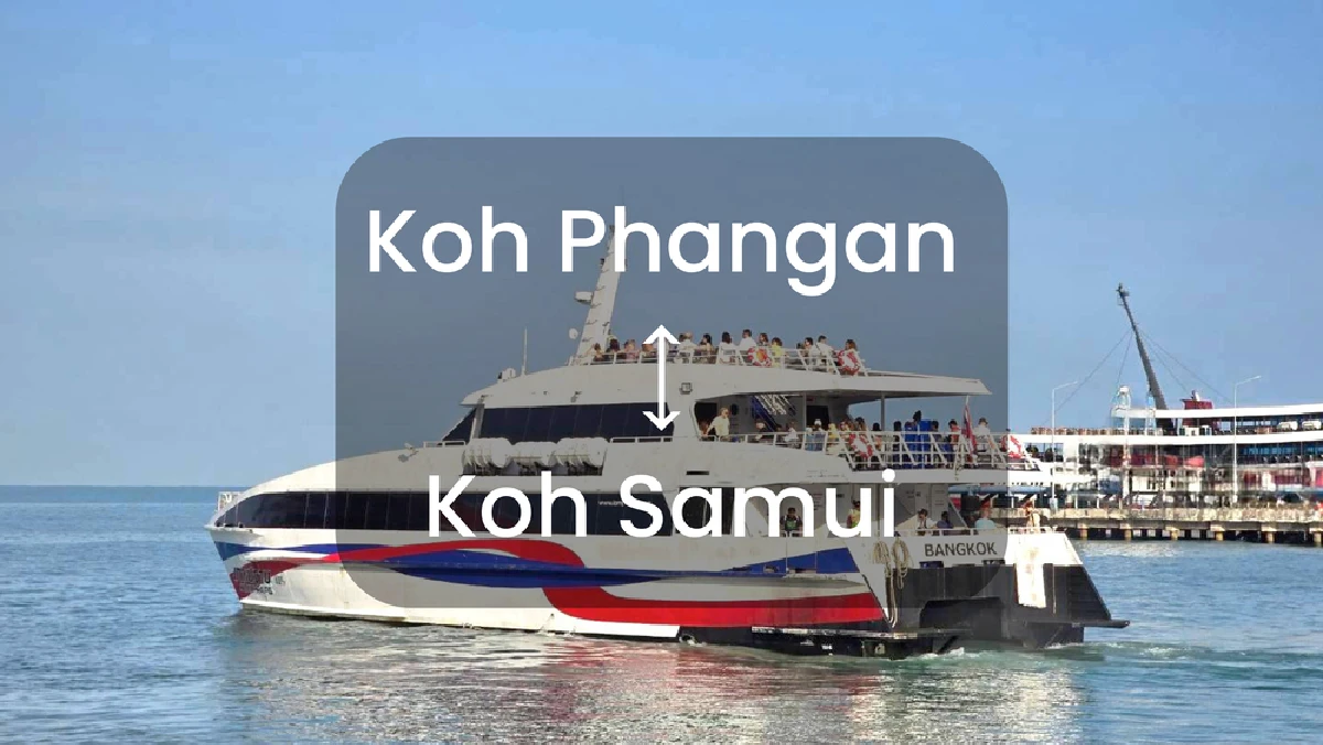 Koh Samui - Koh Phangan Ferry Ticket by Lomprayah