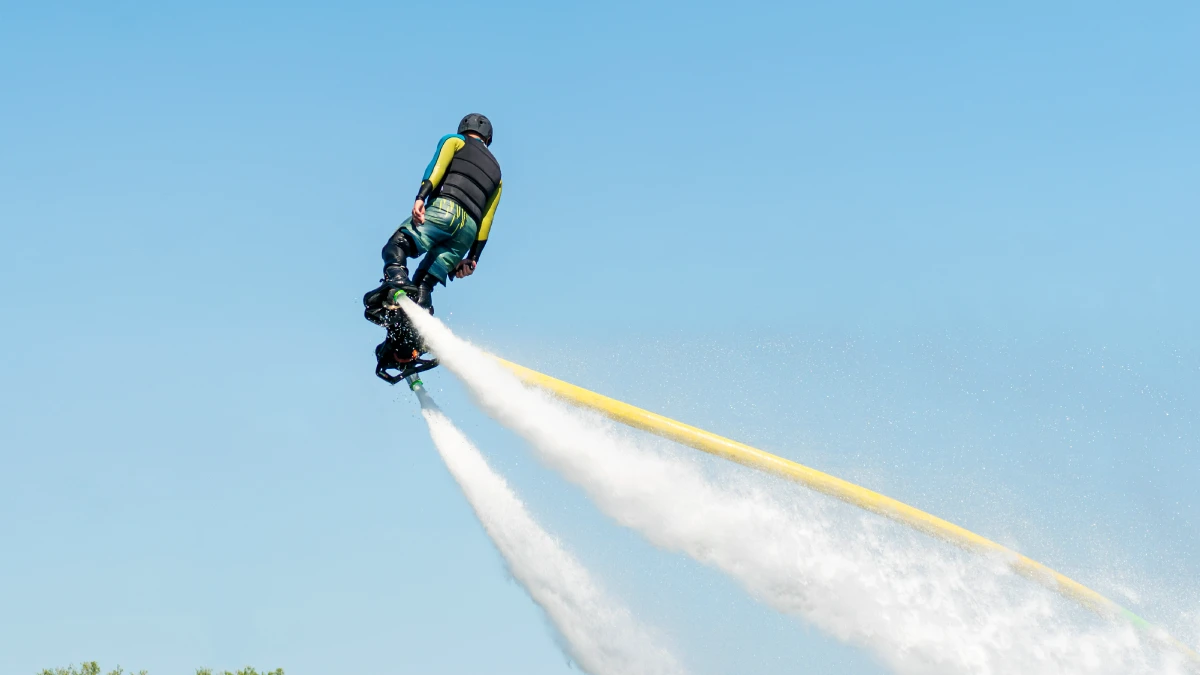 Flyboard Water Sport at Thappraya Pattaya